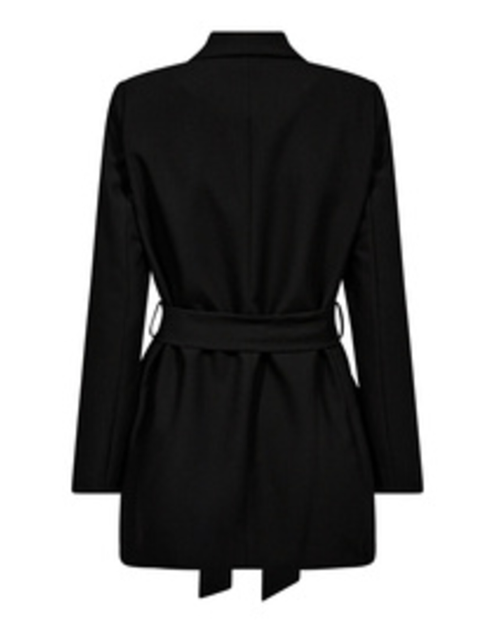 Co'Couture Vola Belt Blazer Black