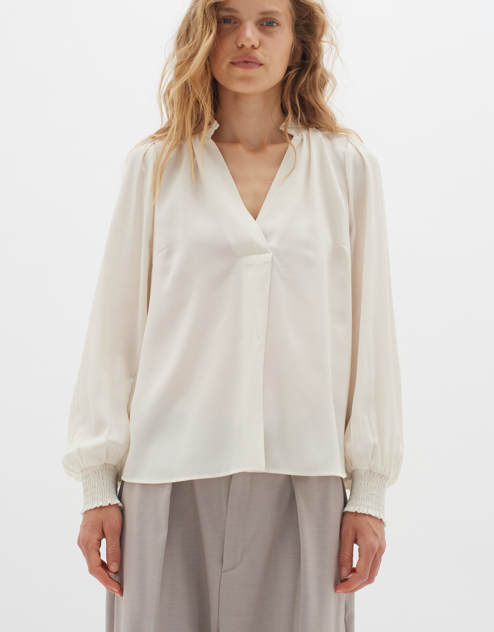 InWear Huxie Blouse Whisper White