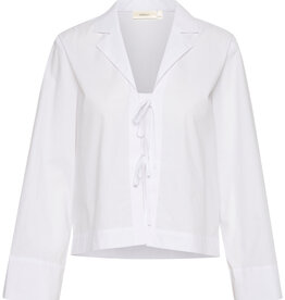 InWear Helve Cropped Shirt Pure White