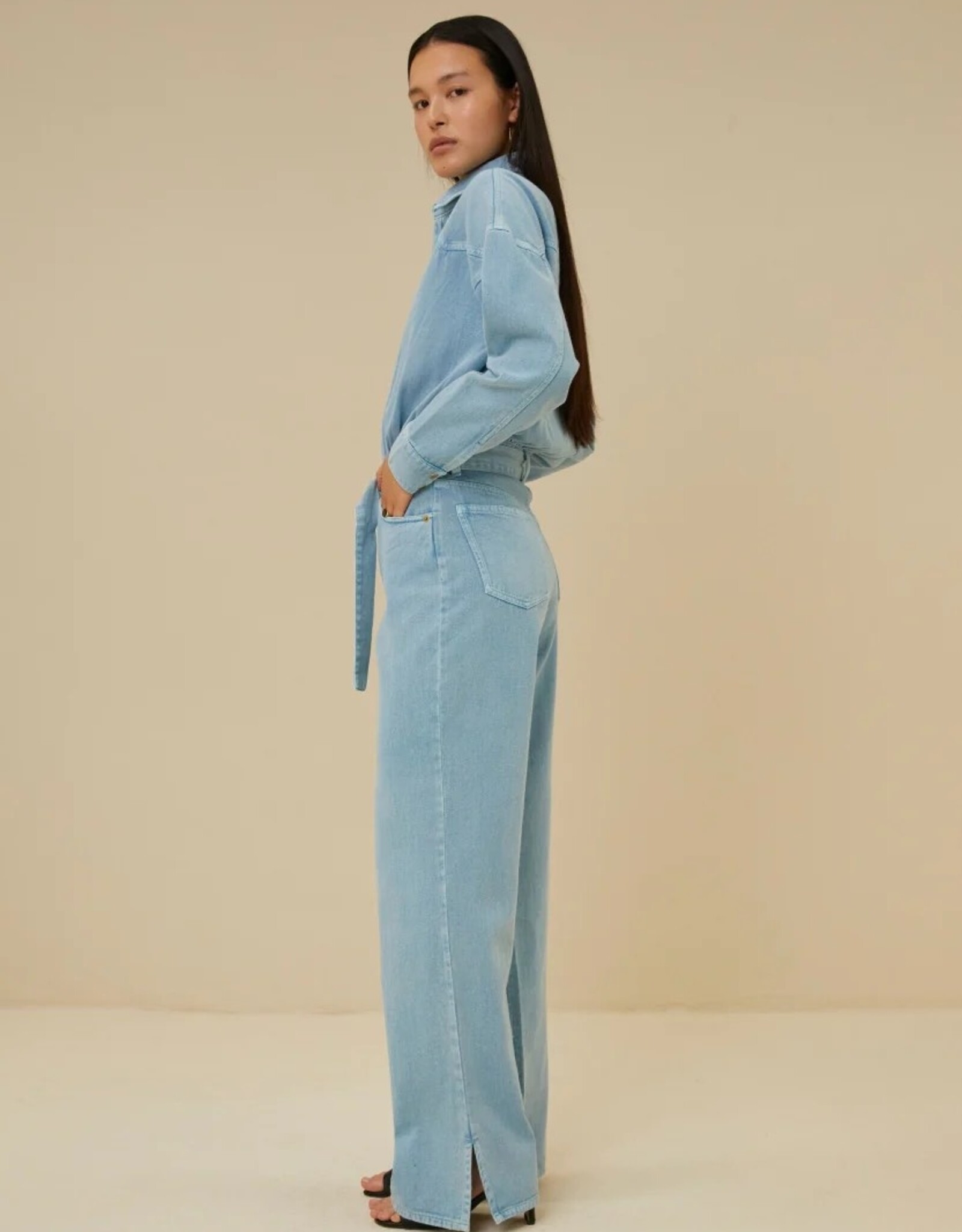 By Bar Mae Denim Suit Light Denim