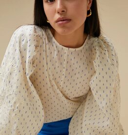 By Bar Zasu Dots Blouse Kingsblue