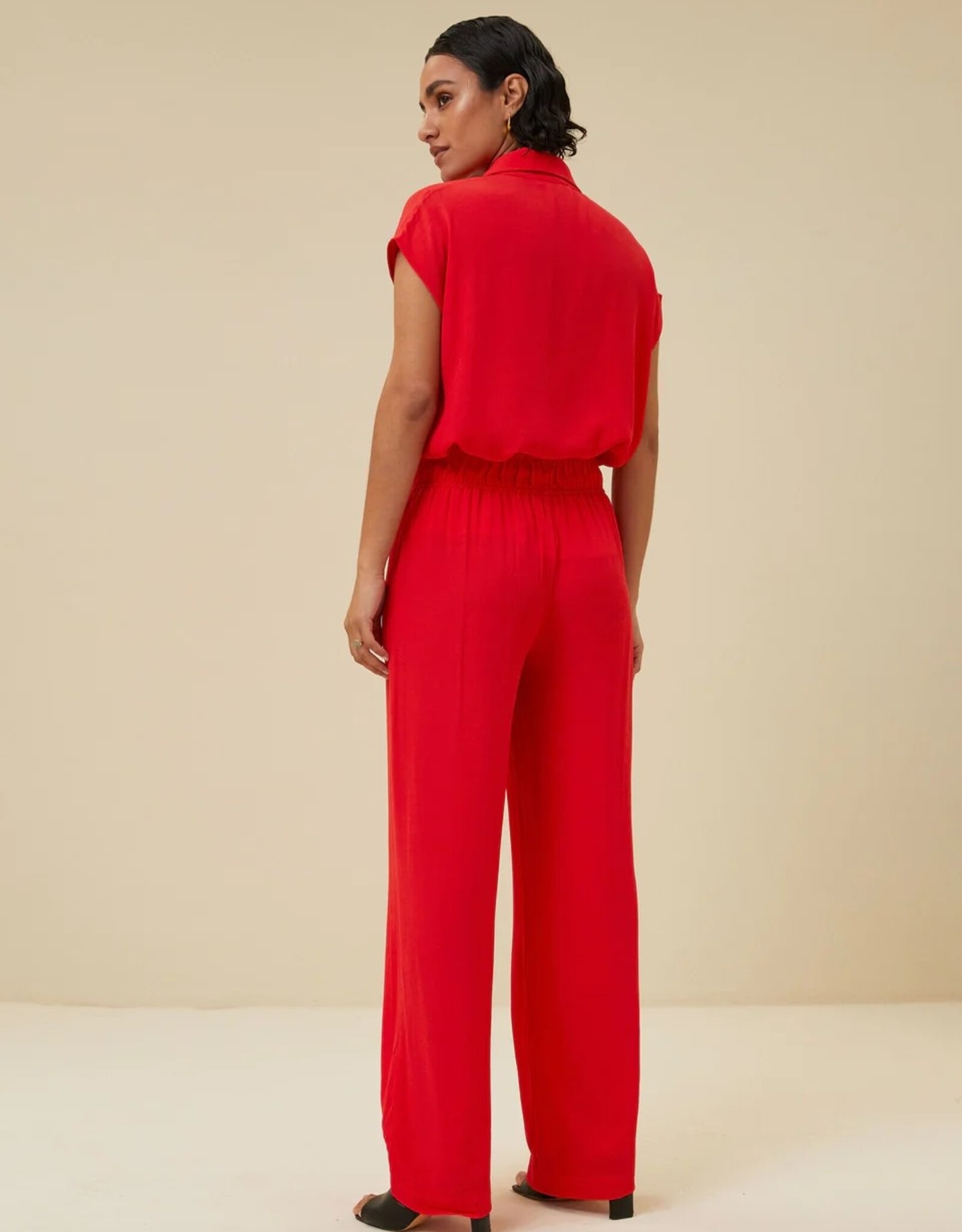 By Bar Robyn Viscose Pant Poppy Red