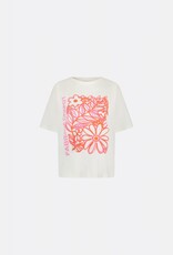 Fabienne Chapot Fay Bloom Pink T-shirt Cream White / Pink