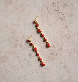 By Bar Nolan Earring Red