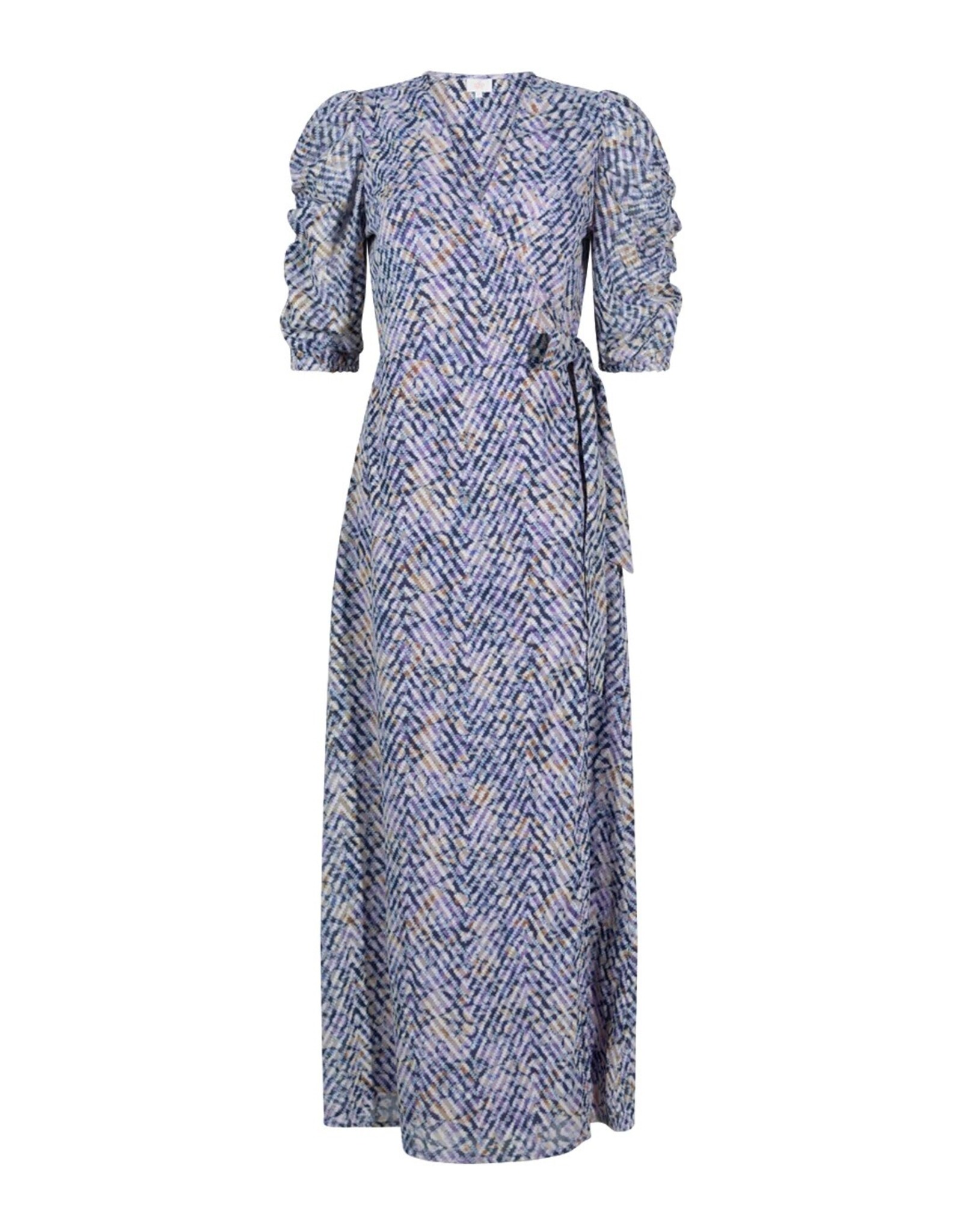 Aaiko Pida Dress Batik Blue