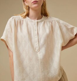 By Bar Axel Geo Blouse Chalk