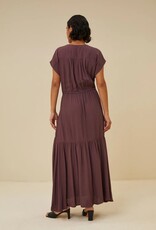 By Bar Viona Viscose Dress Huckleberry