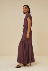 By Bar Viona Viscose Dress Huckleberry