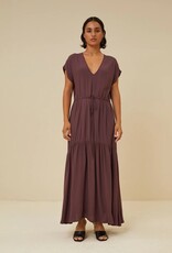 By Bar Viona Viscose Dress Huckleberry