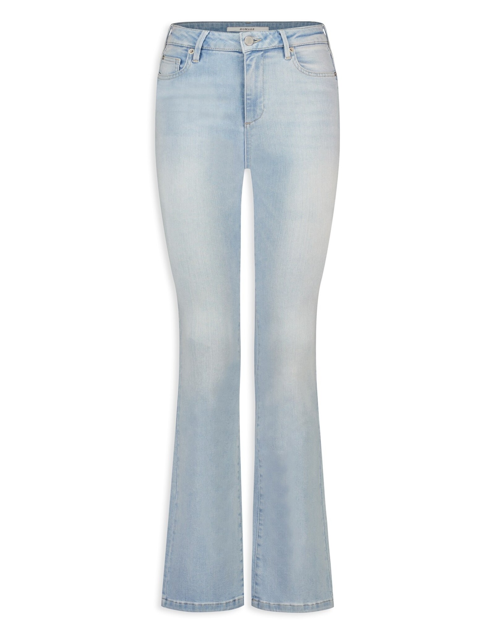 Homage Jane Flared Jeans Light Bright Blue