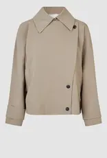 Second Female Silvia Trench Jacket Roasted Cashew