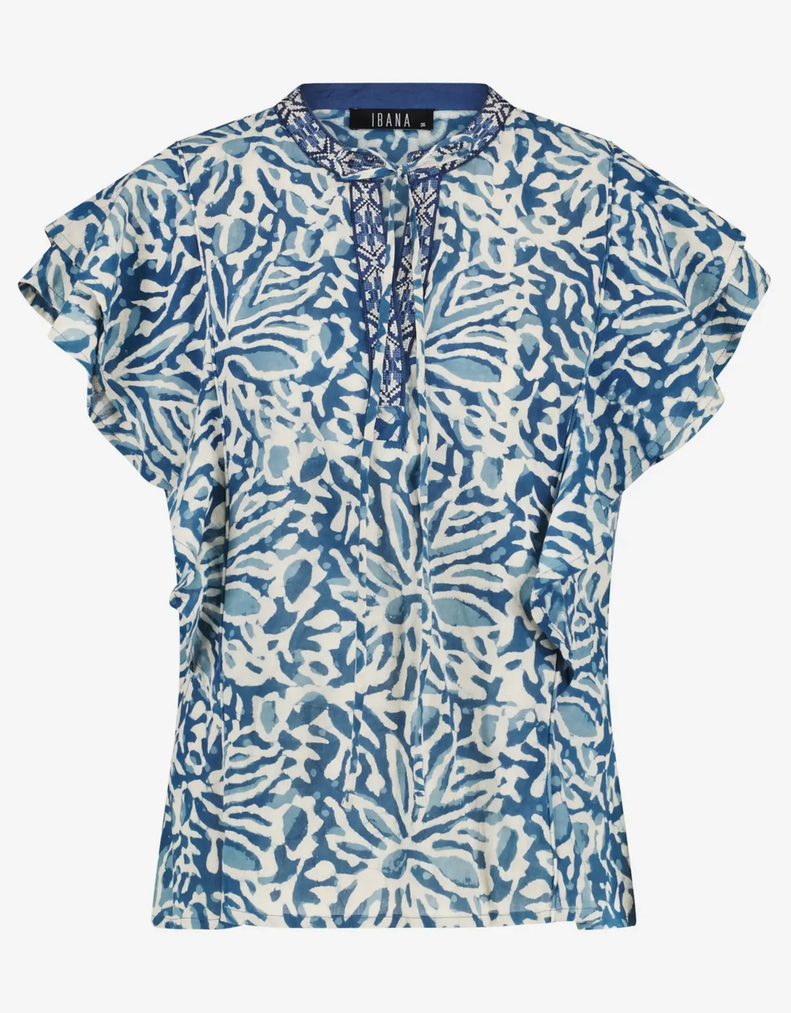 Ibana Tadine Top Airy Blue Blossom