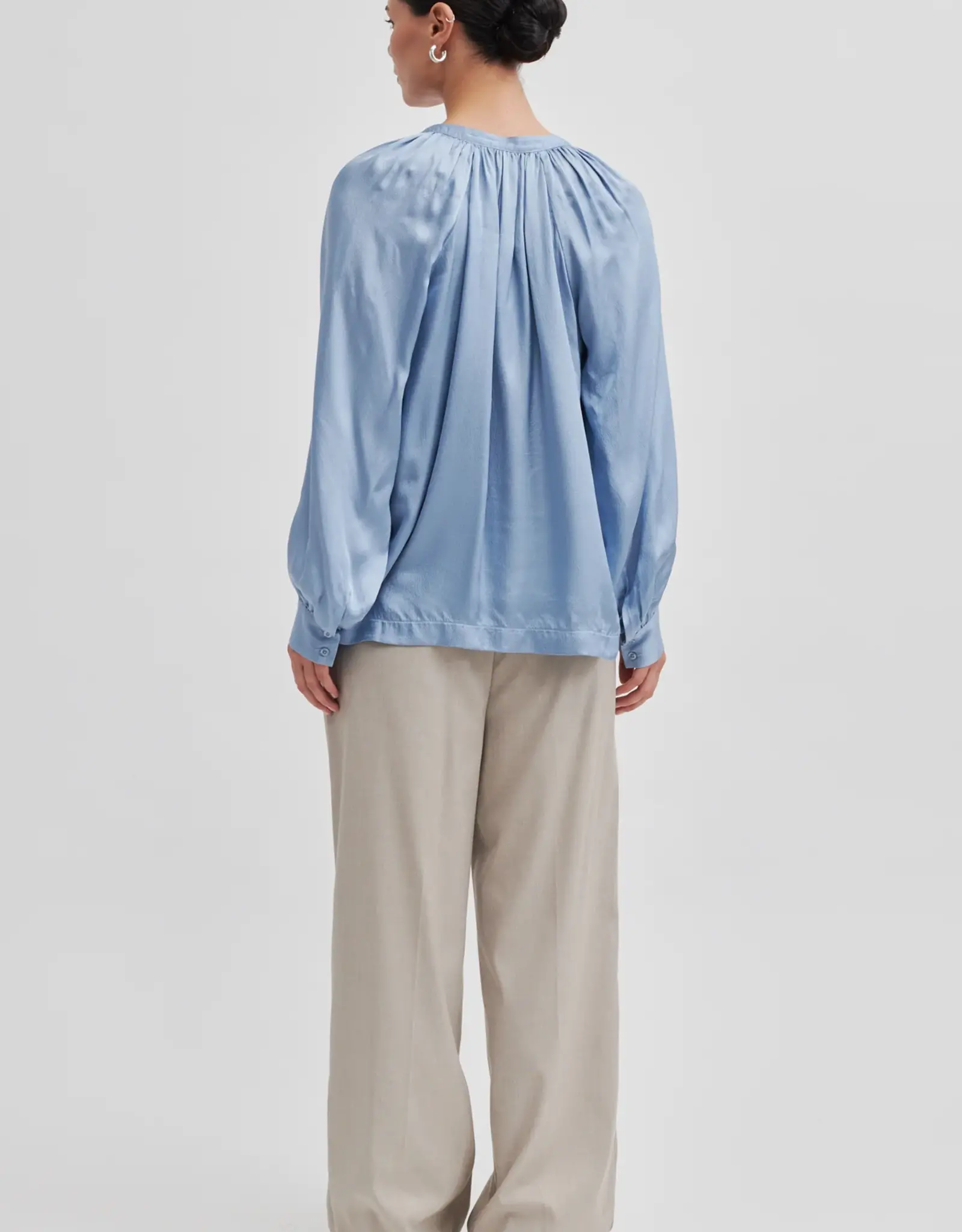 Second Female Noma Tunic Blouse Ashley Blue