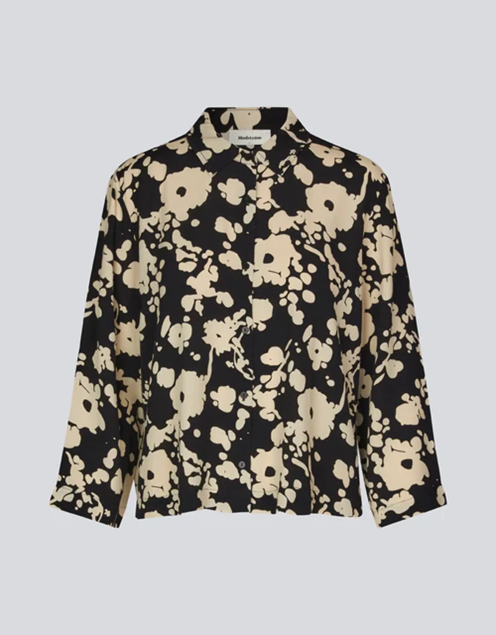 Modstrom Helene Print Shirt Cosmos Flower