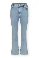 Homage Debbie Cropped Flared Jeans Washed Blue