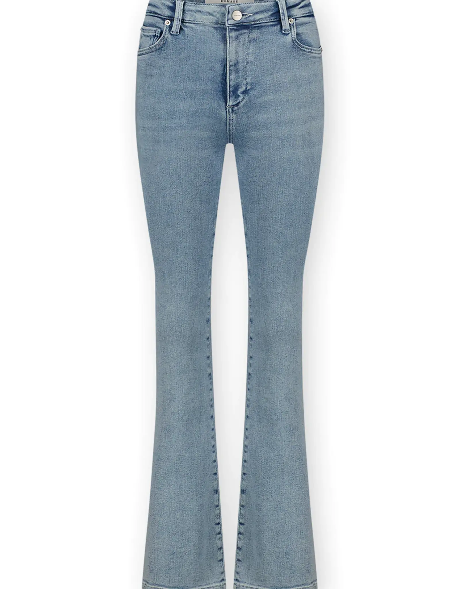 Homage Jane Flared Jeans Washed Blue