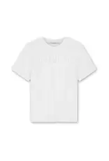 Homage T-shirt With Gathering White