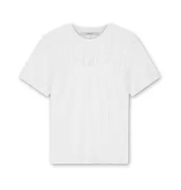 Homage T-shirt With Gathering White