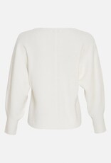 Moss Copenhagen Acentia Rachelle V Pullover Egret