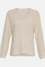 Moss Copenhagen Dealyn V Pullover Egret