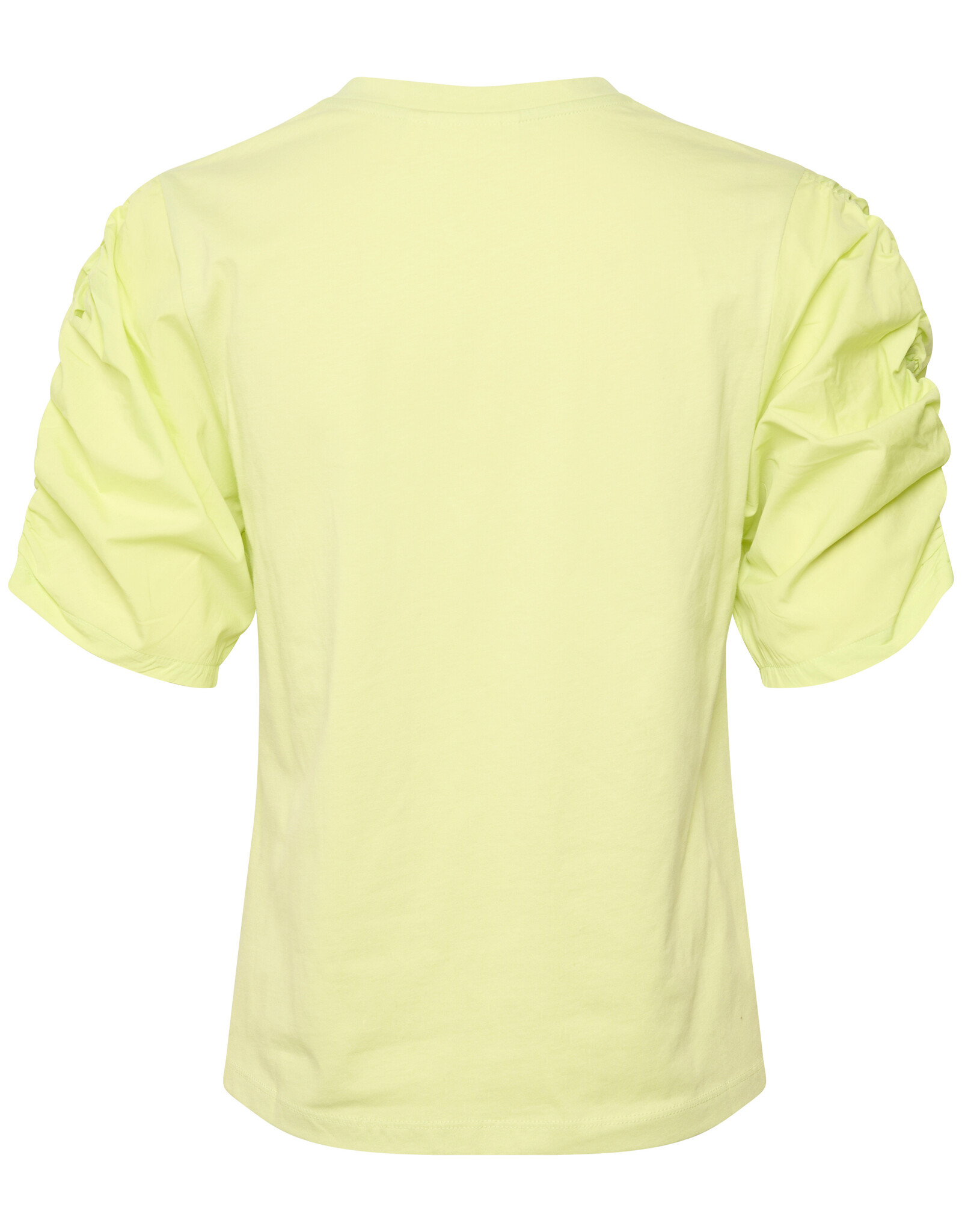 InWear Payana Woven Trim T-Shirt Lime Sorbet