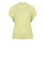 Dante 6 Cobra Cable Knit Top Bitter Lime