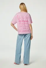 Fabienne Chapot Fay Poem Pink T-shirt Pink Rose