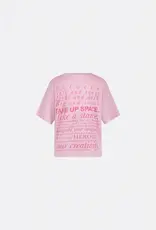 Fabienne Chapot Fay Poem Pink T-shirt Pink Rose