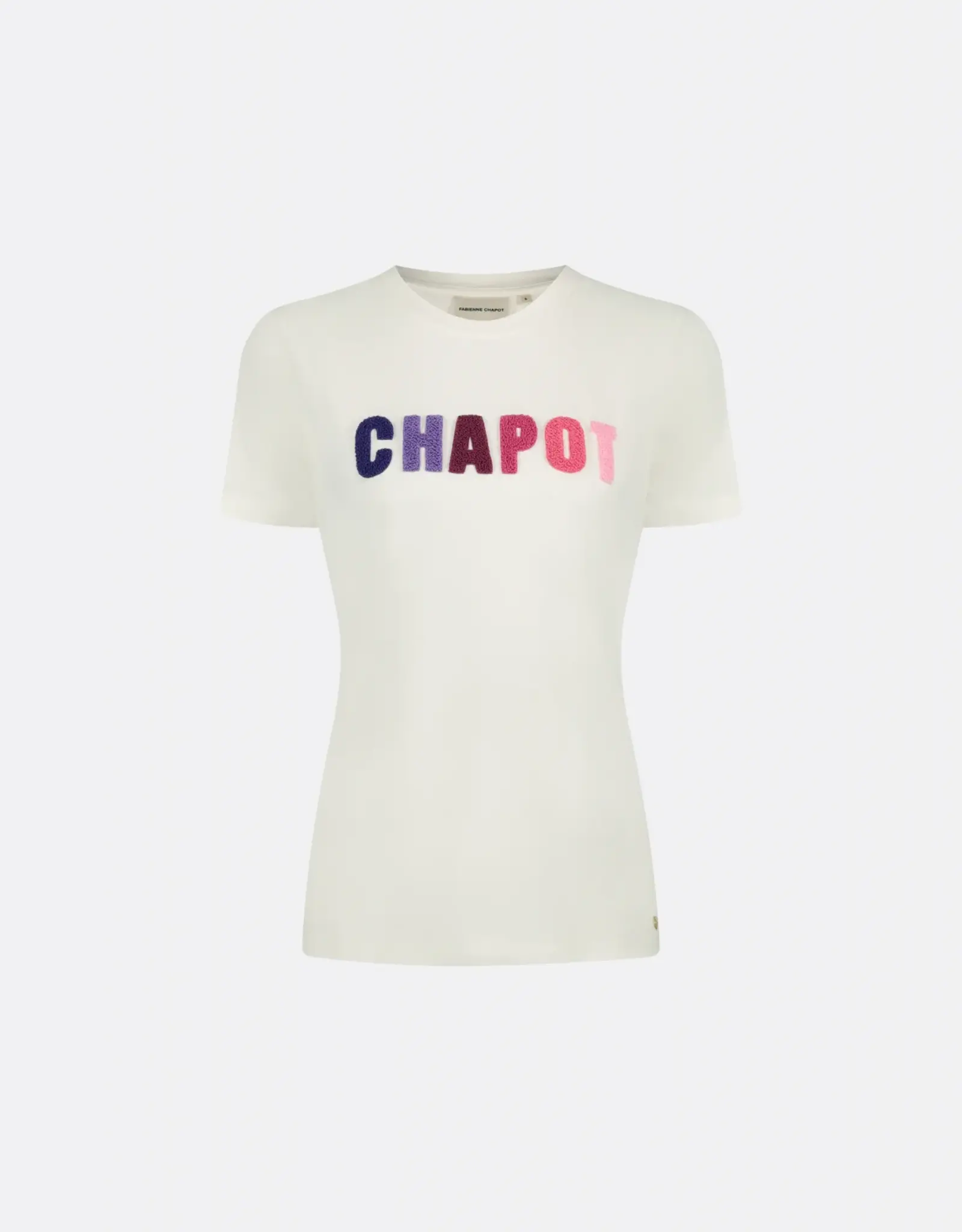 Fabienne Chapot Terry T-shirt Cream White