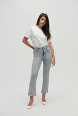Homage Debbie Cropped Flared Jeans Light Vintage