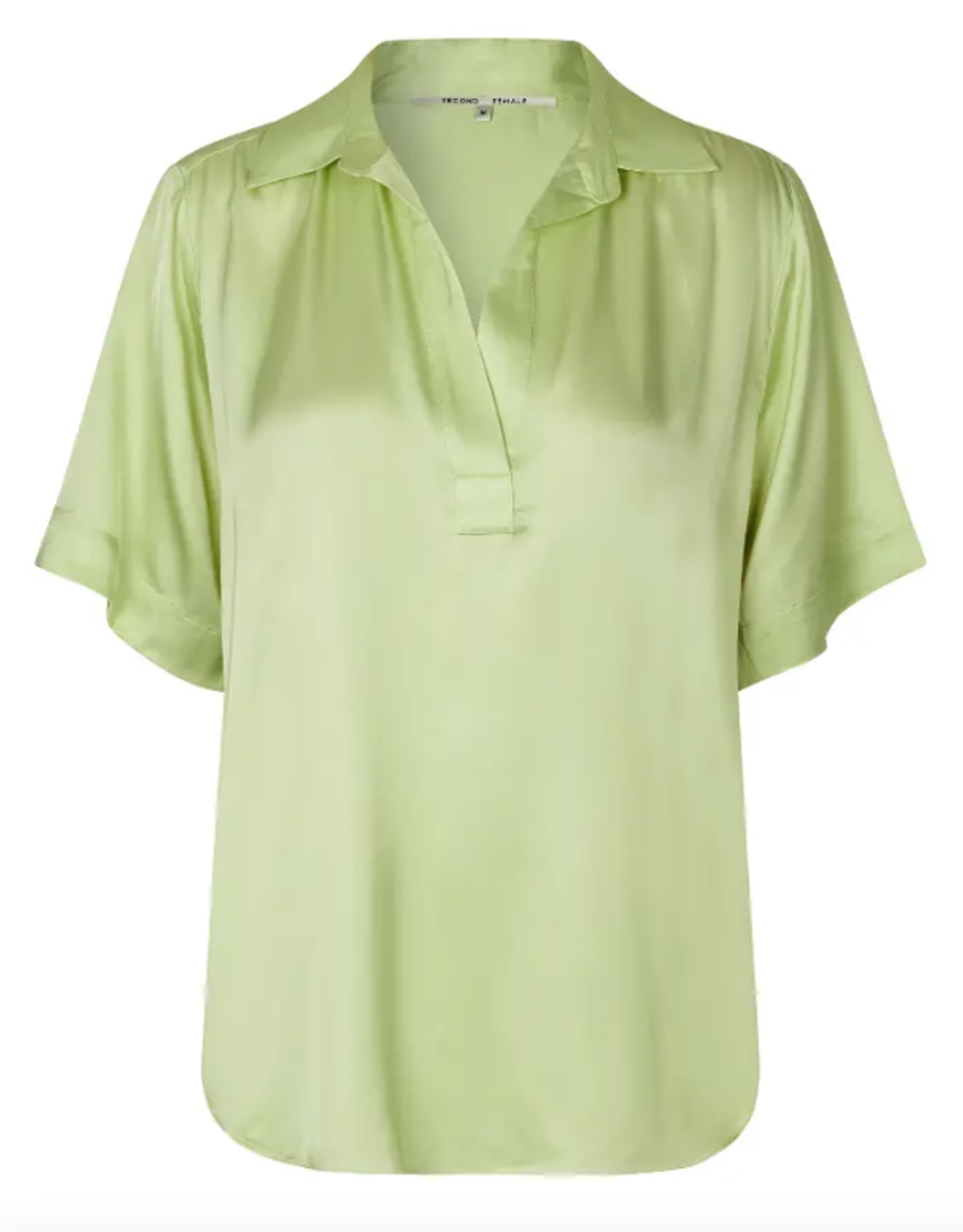 Second Female Bardi Blouse Shadow Lime