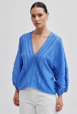 Second Female Mallani Blouse Ultramarine