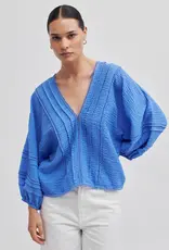 Second Female Mallani Blouse Ultramarine