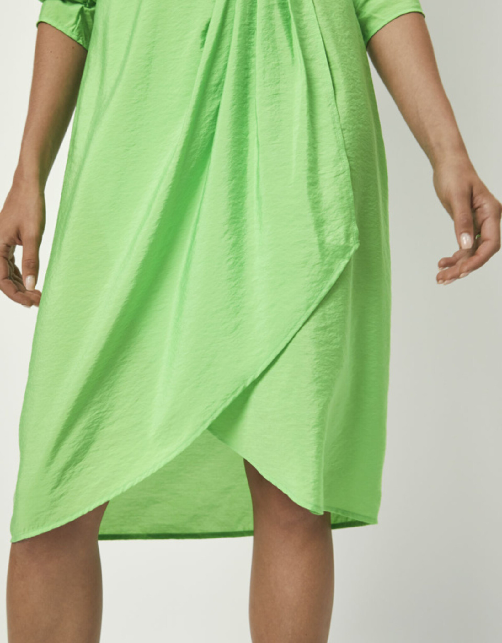 Dante 6 Suka Midi Dress Green Flare