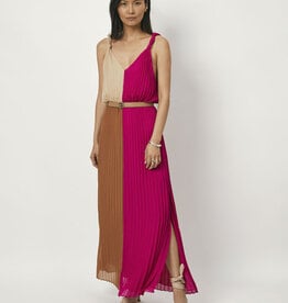 Dante 6 Ruelle Colourblock Dress Hibiscus Pink