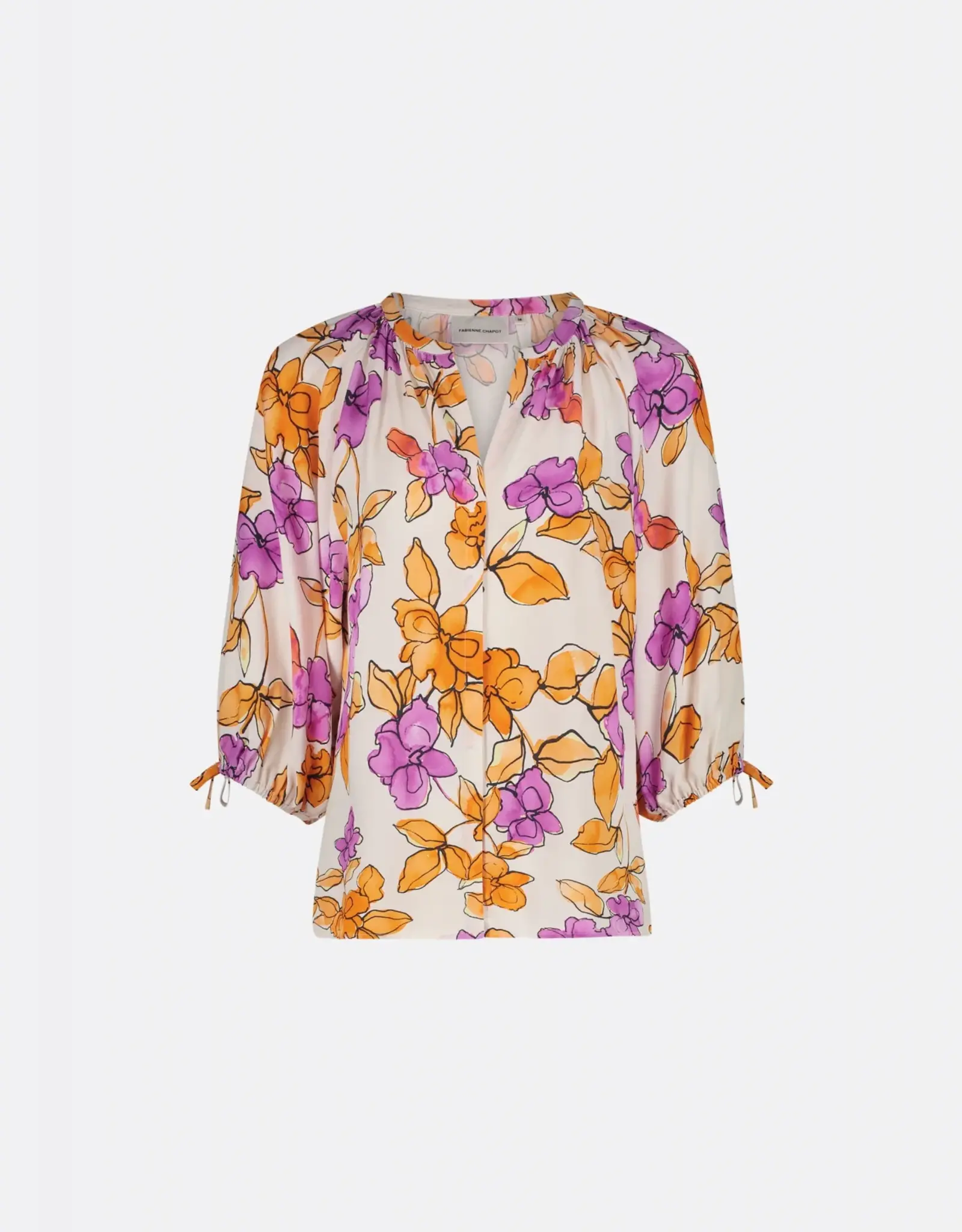 Fabienne Chapot Cooper Blouse Orchid Garden