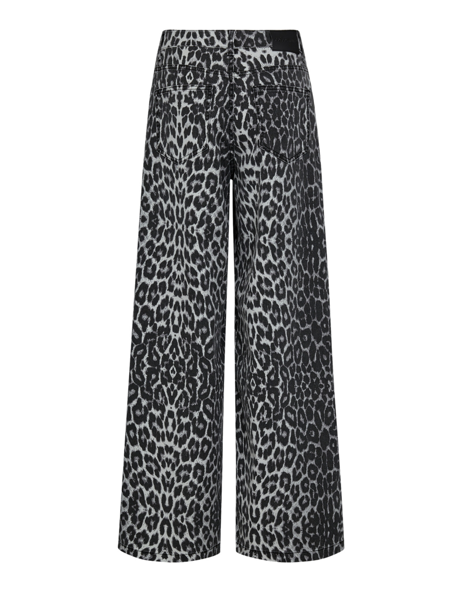 Co'Couture Leo Wide Long Pant Dark Grey