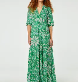 Fabienne Chapot Cala Dress Green Streisand