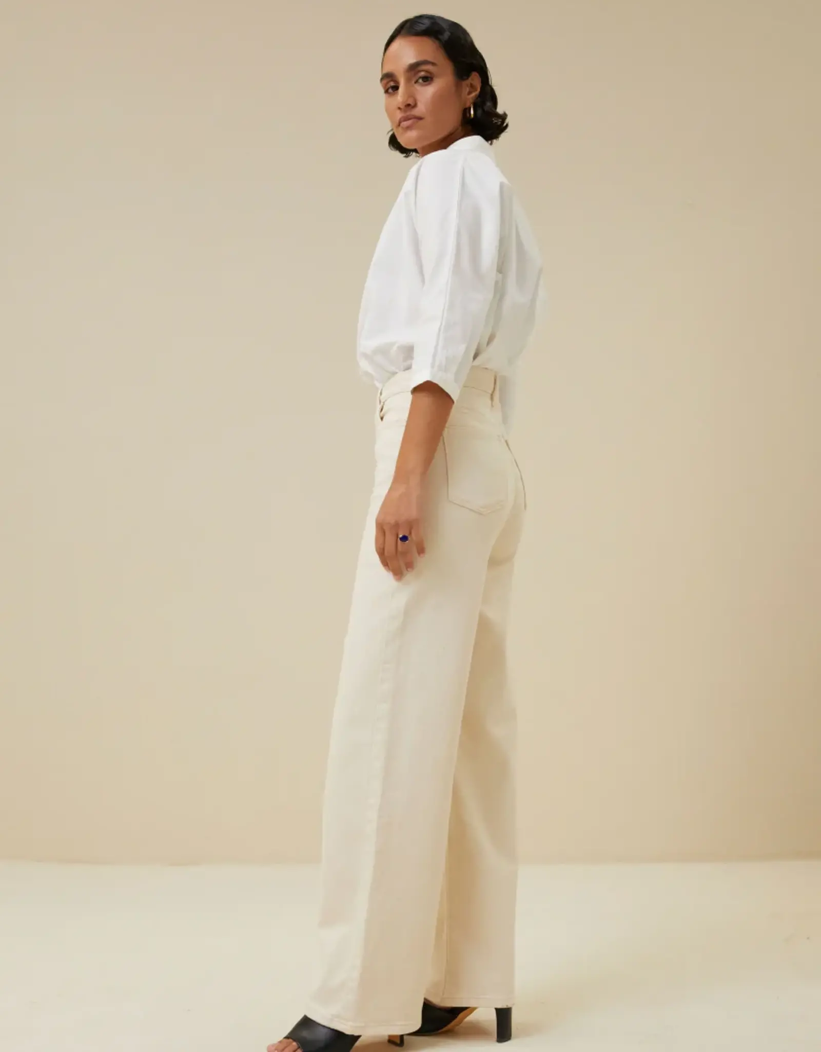 By Bar Lina Pant Raw White