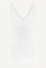 By Bar Lace Singlet Off White