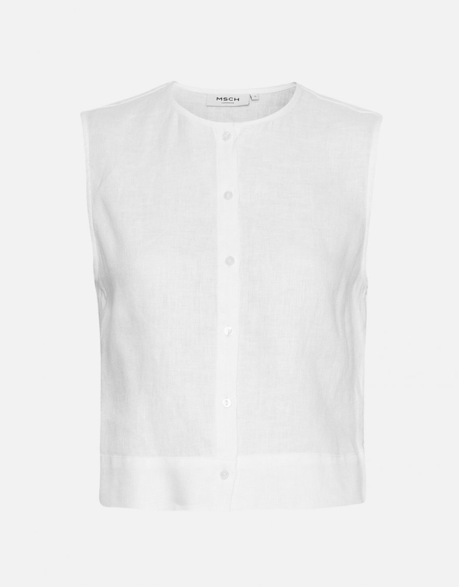 Moss Copenhagen Claritta SL Shirt Bright White