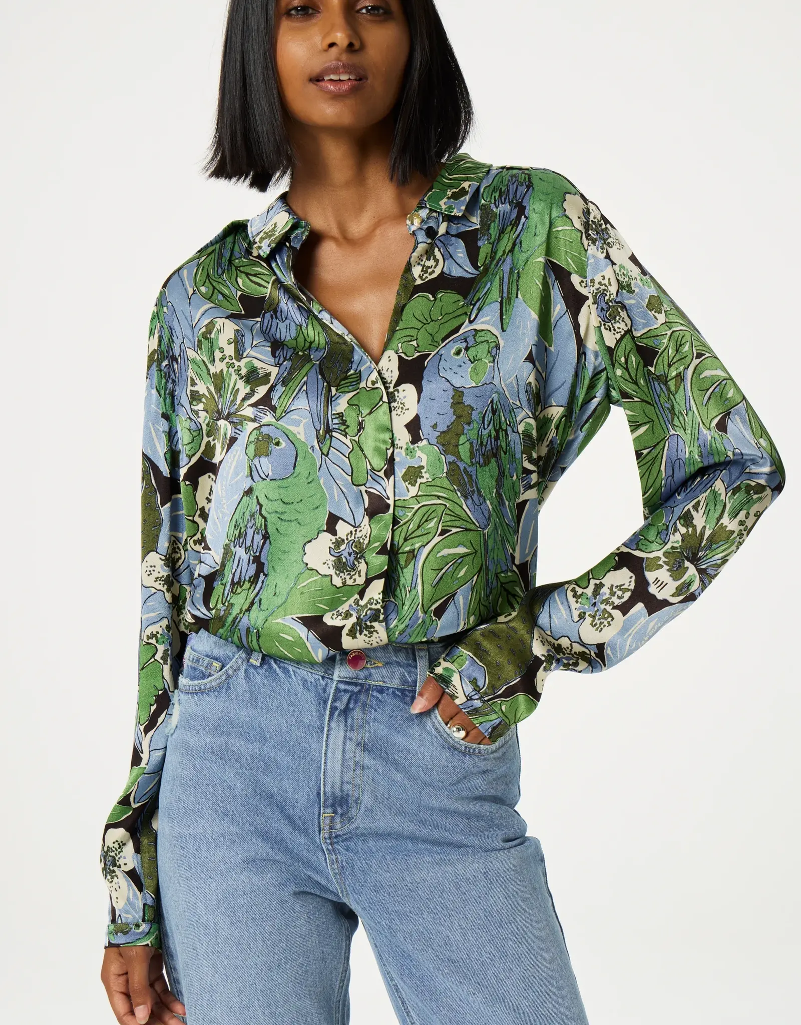 Fabienne Chapot Sunrise Blouse Guacamayos