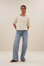 By Bar Neva Slub Top Almond