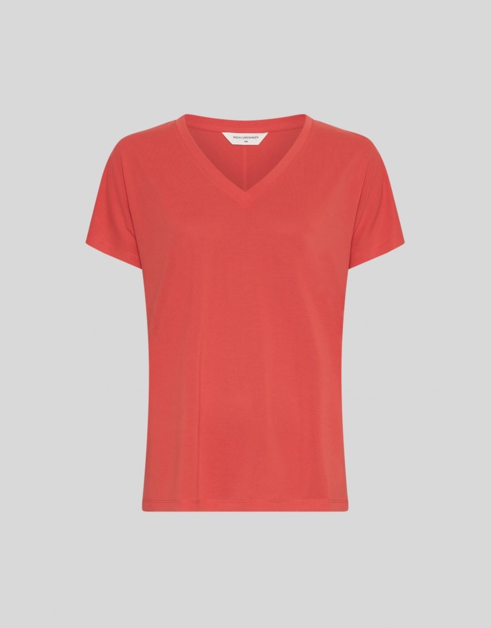 Moss Copenhagen Fenya Modal Tee Flame Scarlet