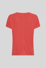 Moss Copenhagen Fenya Modal Tee Flame Scarlet