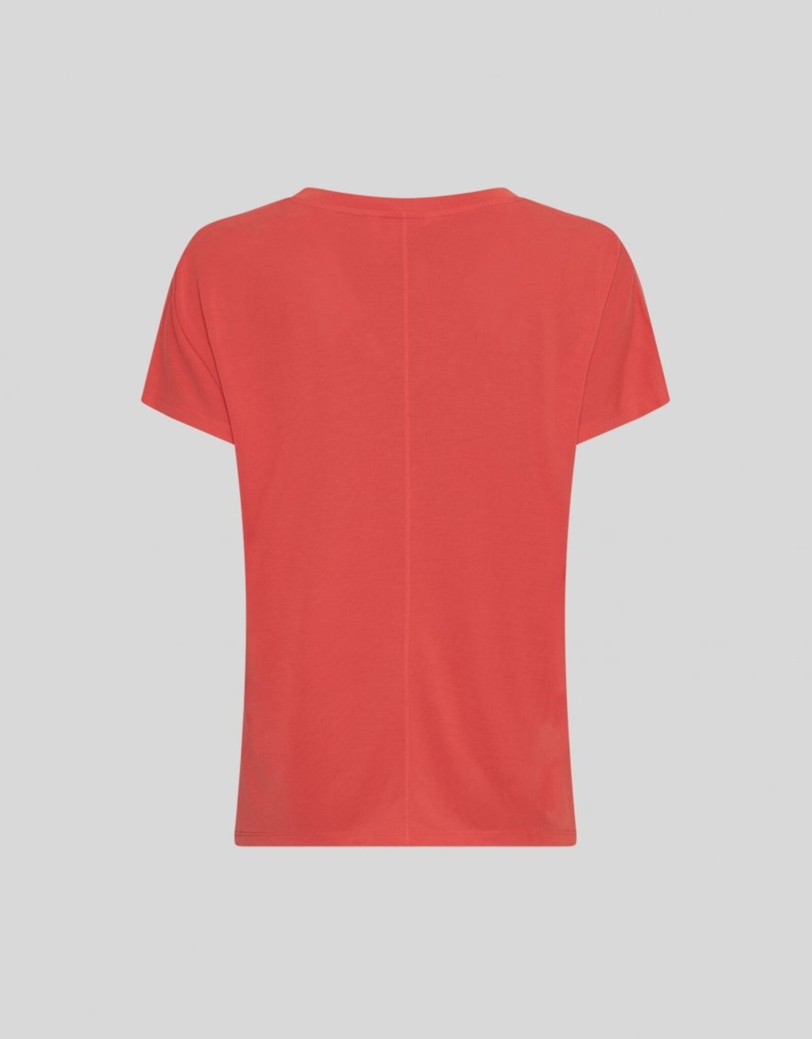 Moss Copenhagen Fenya Modal Tee Flame Scarlet