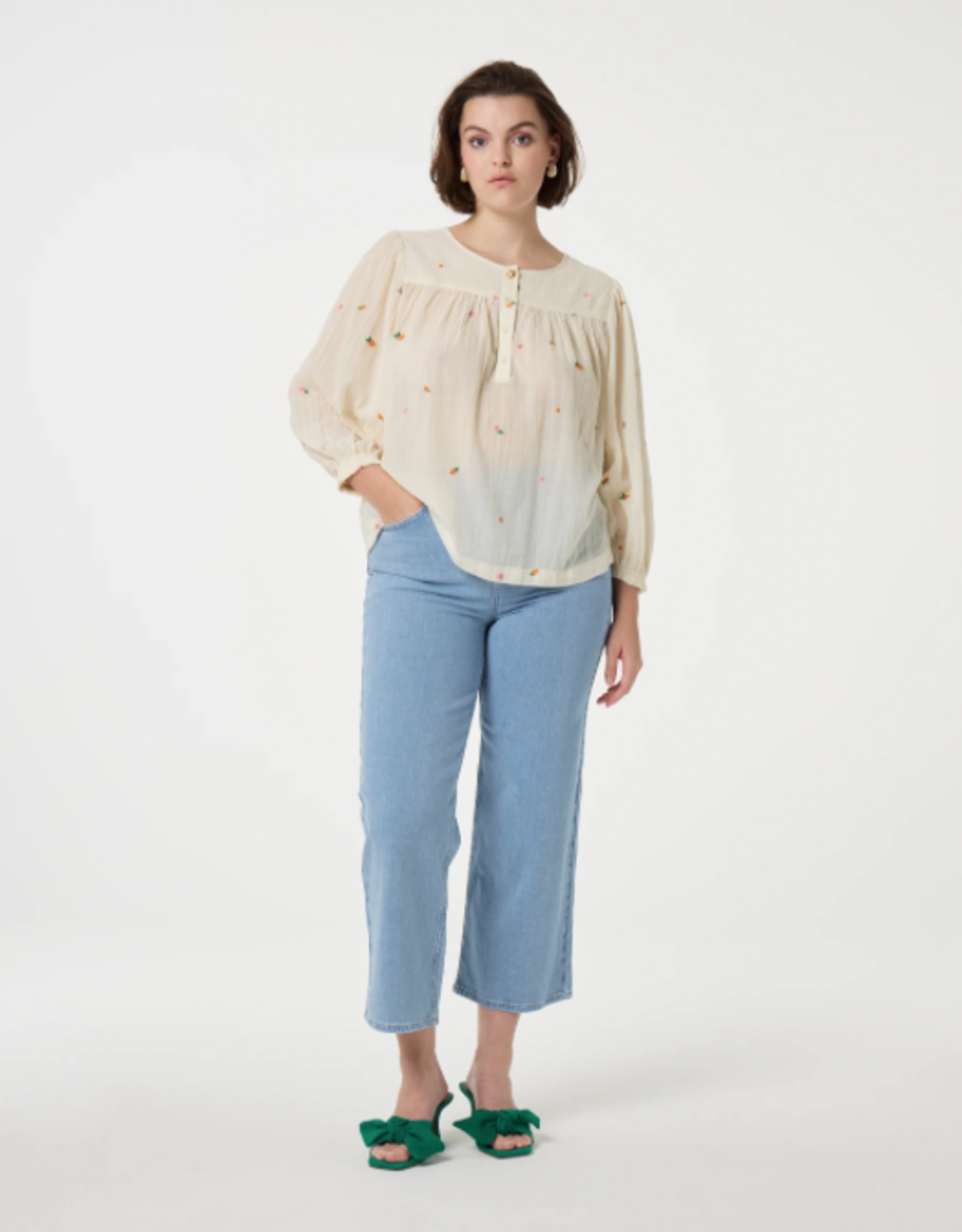Fabienne Chapot Bindi Top Cosy White