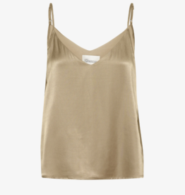 My Essential Wardrobe Estelle Strap Top Sepia Tint