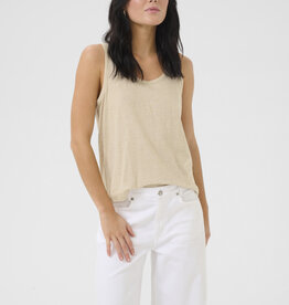 My Essential Wardrobe Lisa Top Oatmeal Melange