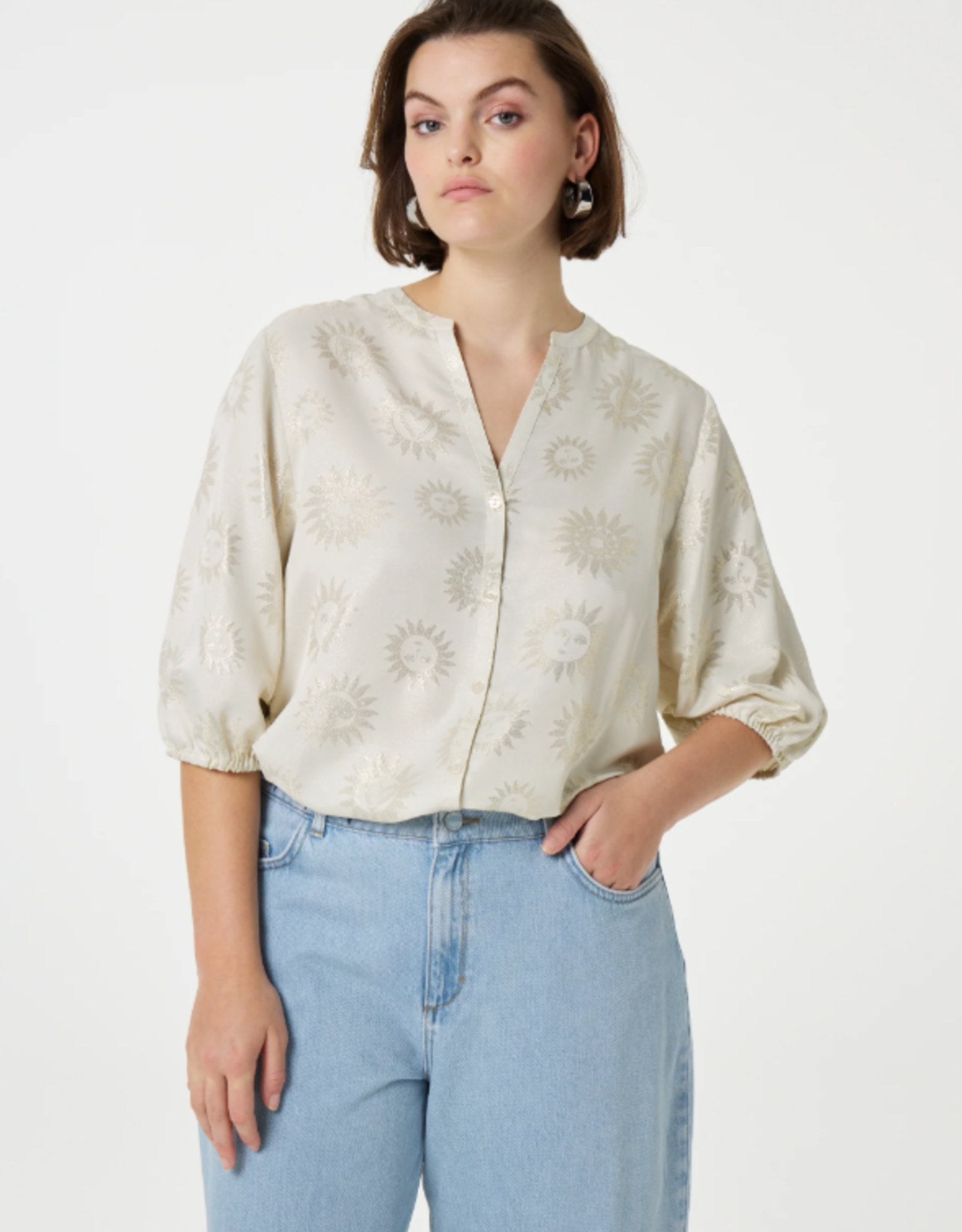 Fabienne Chapot Gina Blouse Cosy White